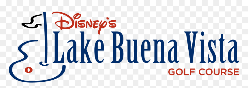 Disney Golf Lakebuenavista Logo - Calligraphy, HD Png Download - disney logo png