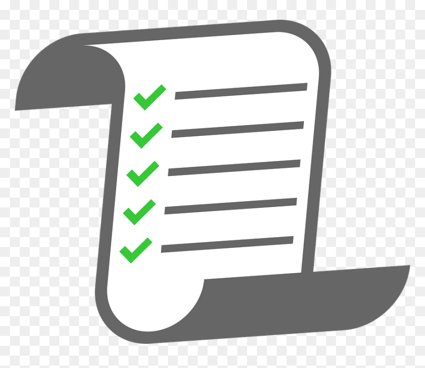 Lista Png, Transparent Png - check png