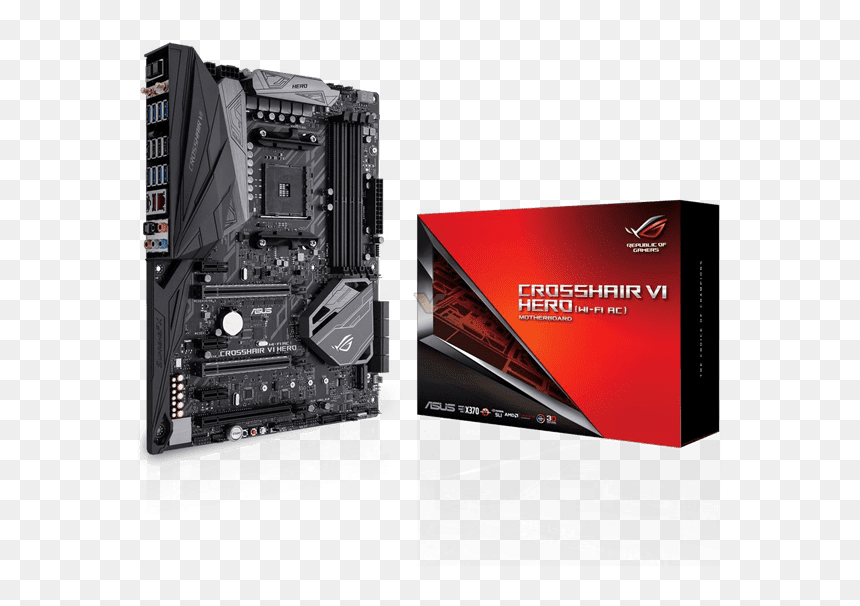 +asus Rog Crosshair Vii Hero, HD Png Download - crosshair png
