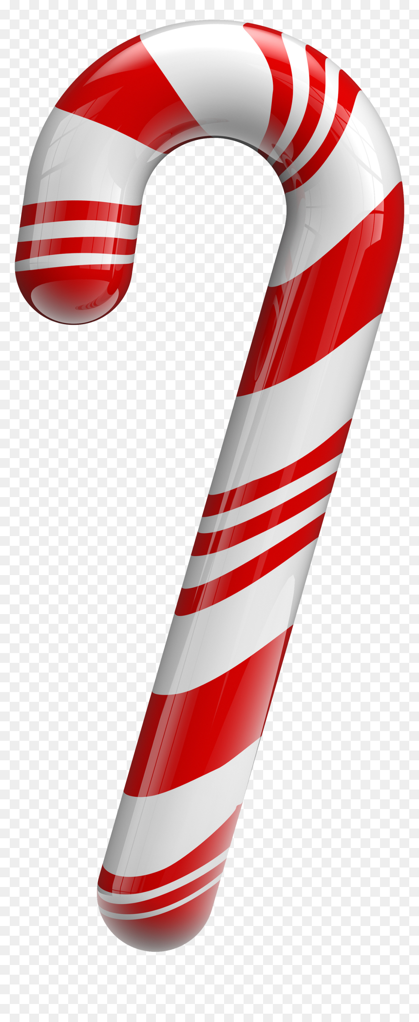 Traditional Christmas Sugar Cane Png Image - Candy Christmas Png, Transparent Png - candy cane png