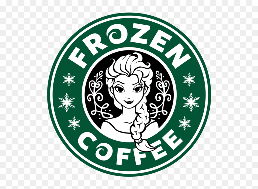Disney Starbucks, HD Png Download - starbucks logo png