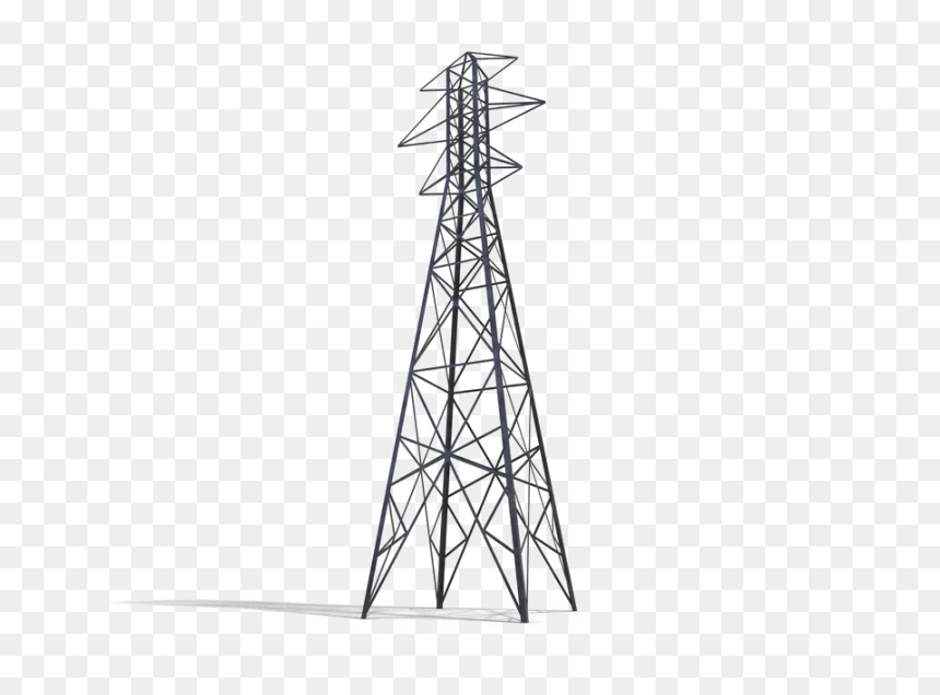 Transmission Tower Png Hd - Transmission Tower Design Png, Transparent Png - electricity png