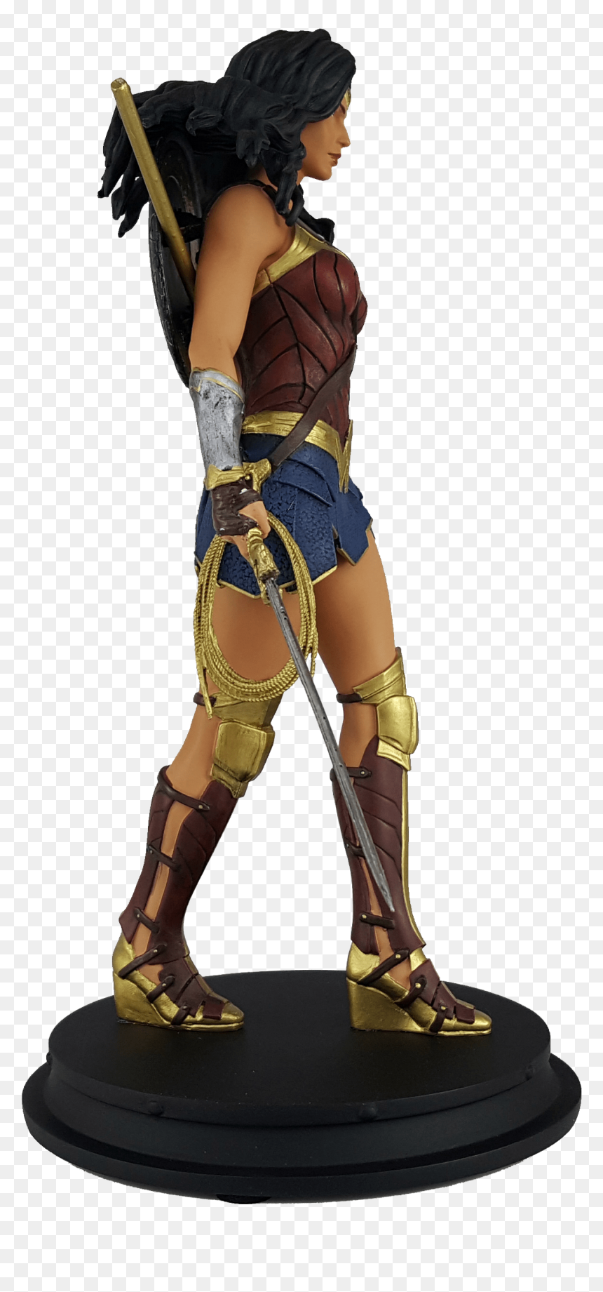 Wonder Woman Movie Statue, Based Off The Film"s Scans - Figurine, HD Png Download - wonder woman png