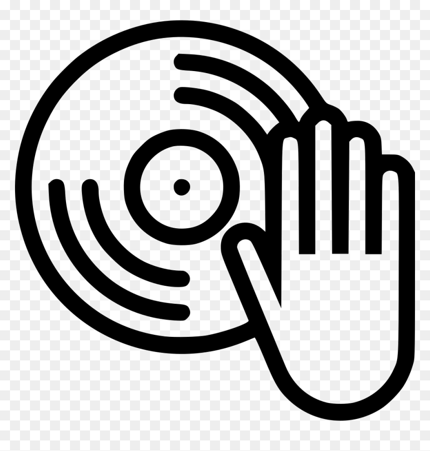 Dj - Shooting Target Black And White, HD Png Download - dj png