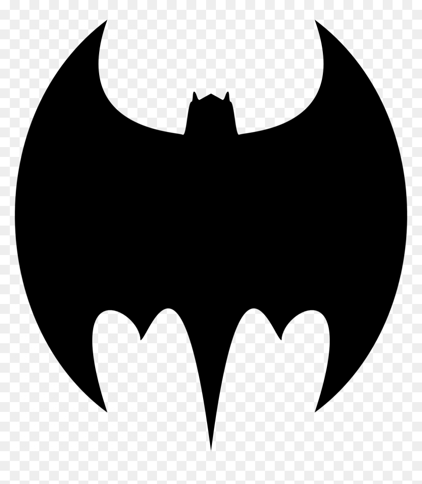 Batman Logo 1965, HD Png Download - batman logo png