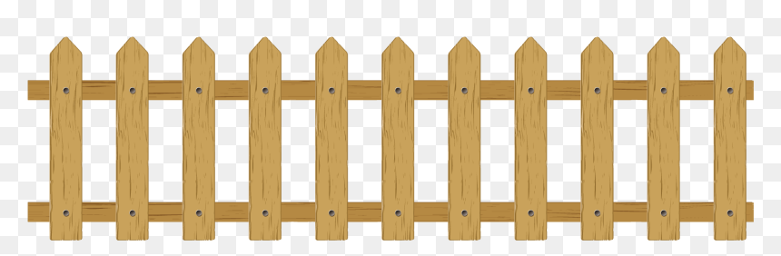 Fence Png - Picket Fence, Transparent Png - fence png