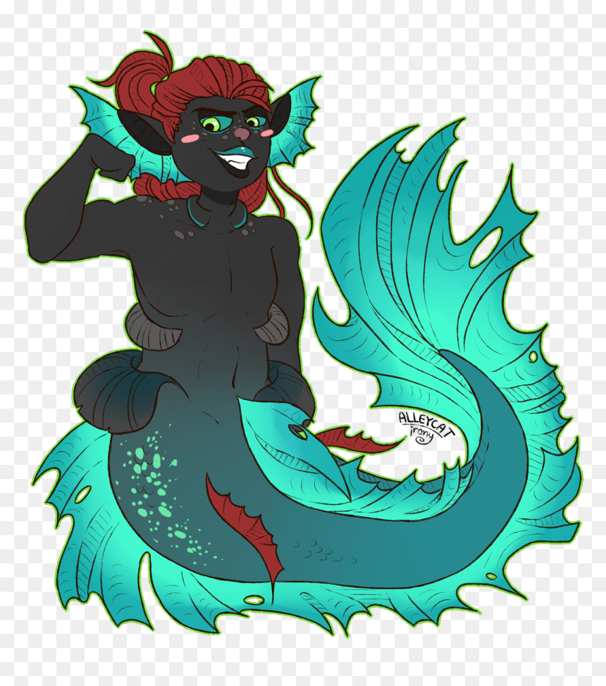 Betta Mermaids Part - Illustration, HD Png Download - mermaid png