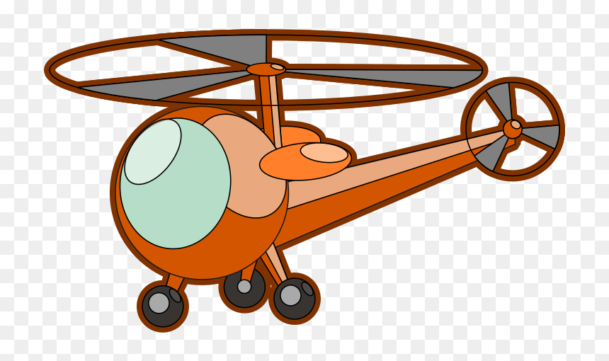 Helicopter - Clip Art, HD Png Download - helicopter png
