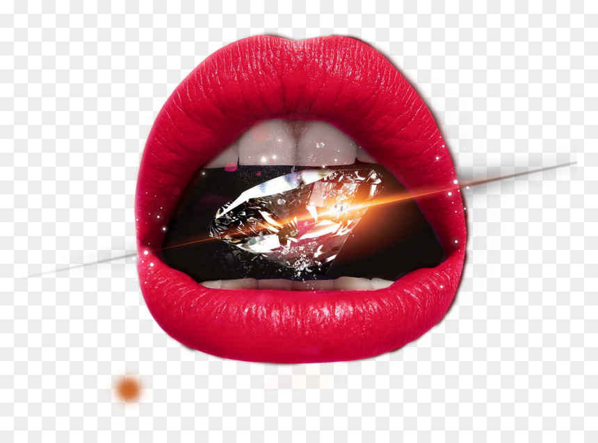 Diamond In Mouth Sexy, HD Png Download - mouth png