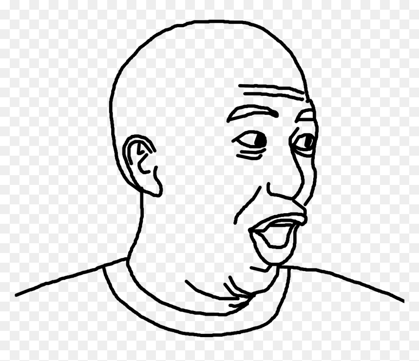 Line Art, HD Png Download - pogchamp png