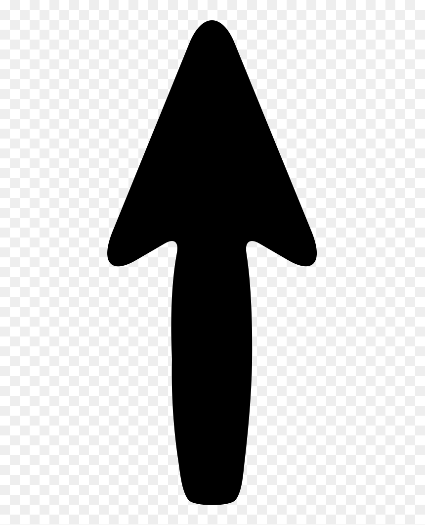 Arrow Pointing North, HD Png Download - north arrow png