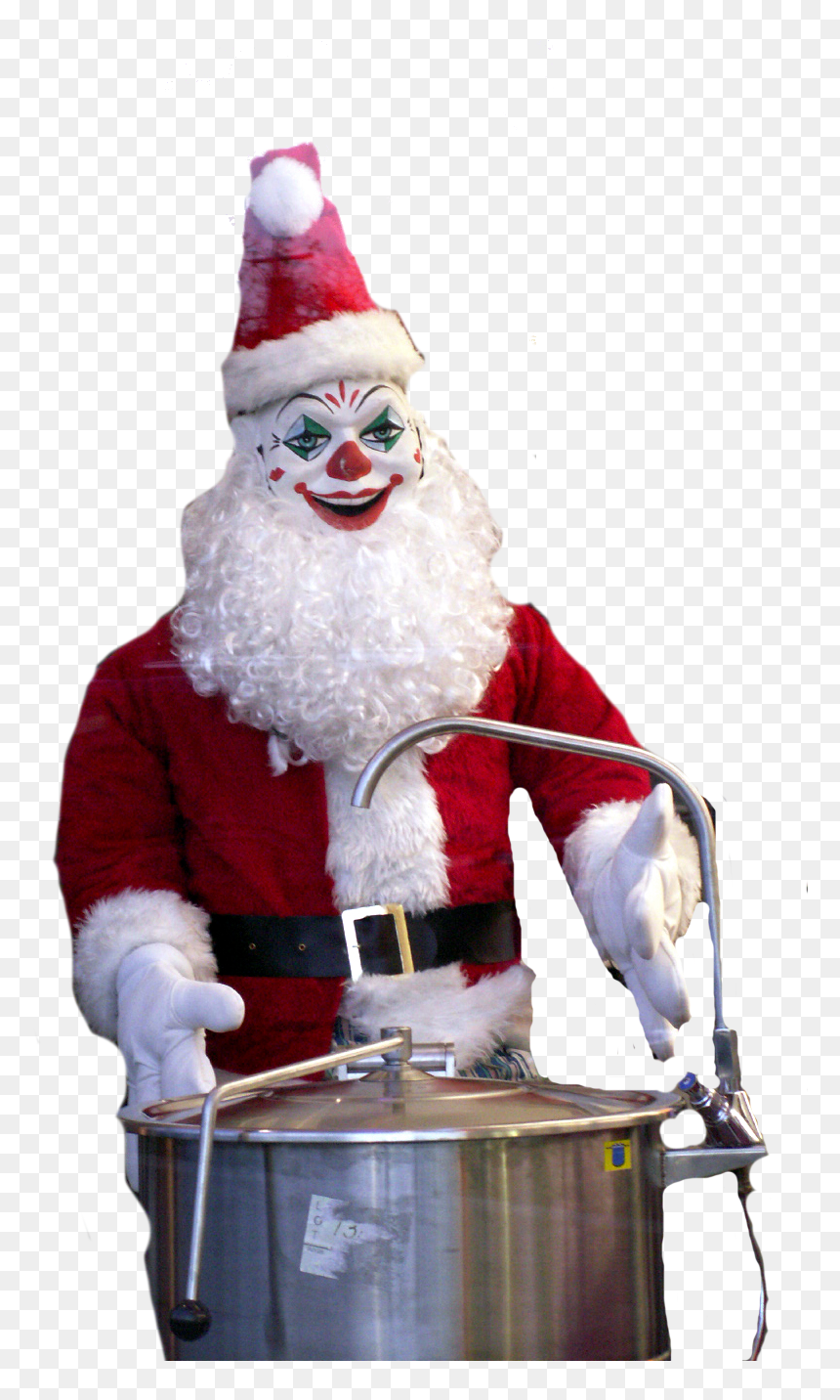 Clown Santa, HD Png Download - santa png