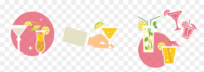 Thumb Image - Cocktails Illustration Png, Transparent Png - party png