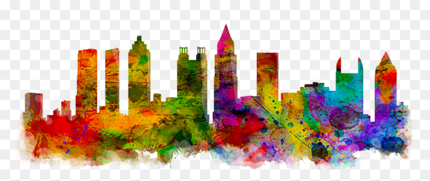 Design Elements Png Picture - Atlanta Skyline, Transparent Png - design png