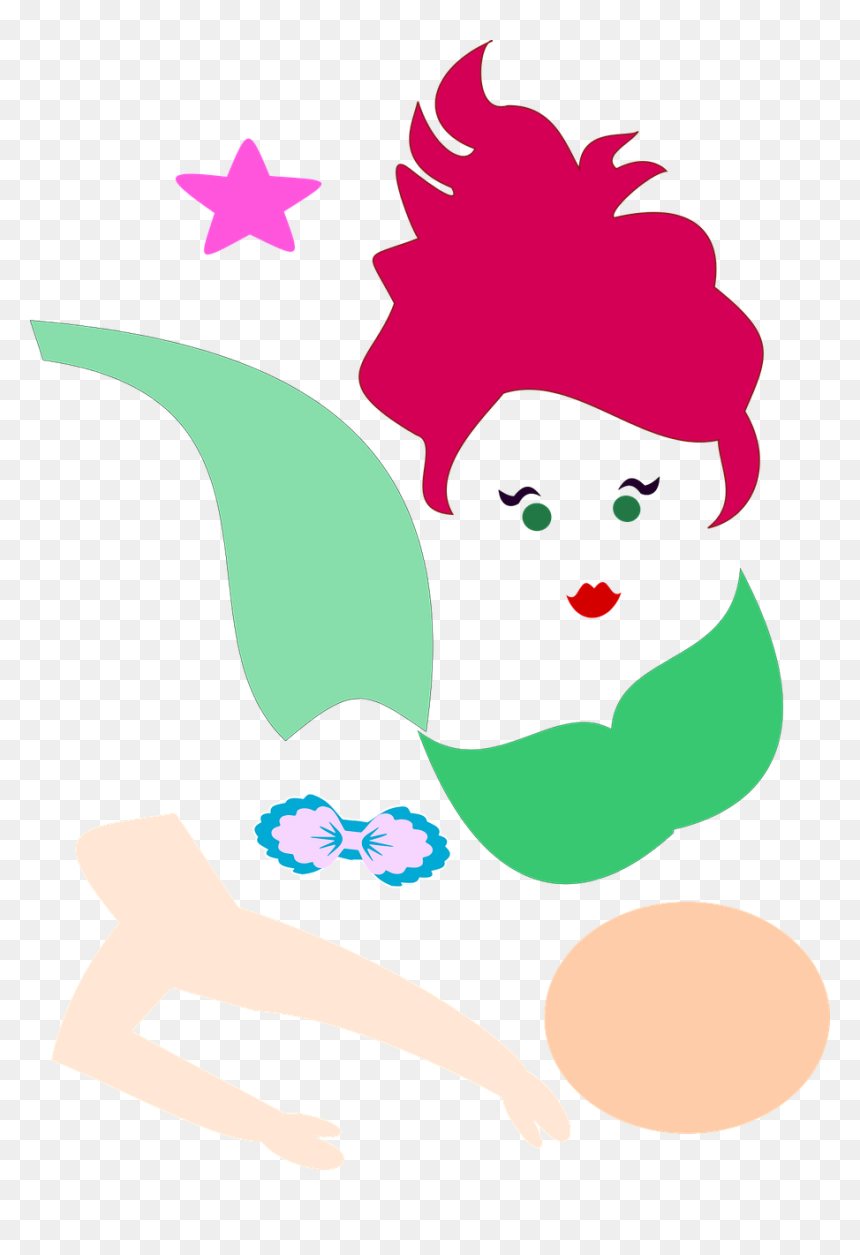 Clip Art, HD Png Download - mermaid png