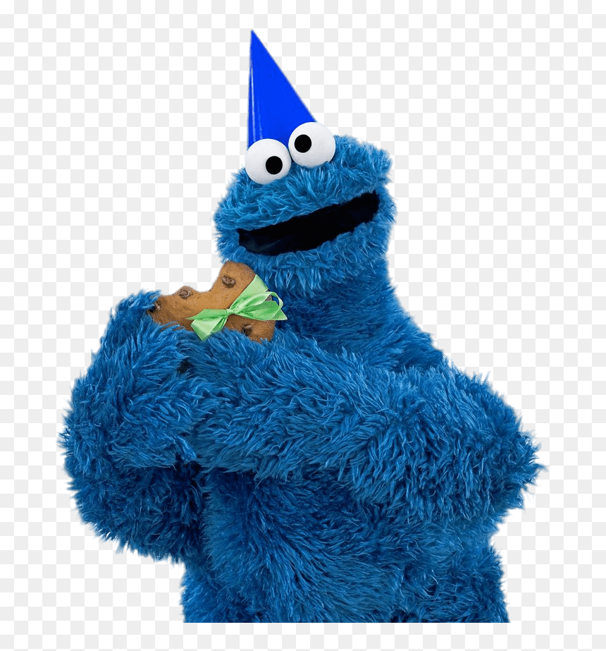Sesame Street Cookie Monster Party Clip Arts - Birthday Cookie Monster, HD Png Download - party png