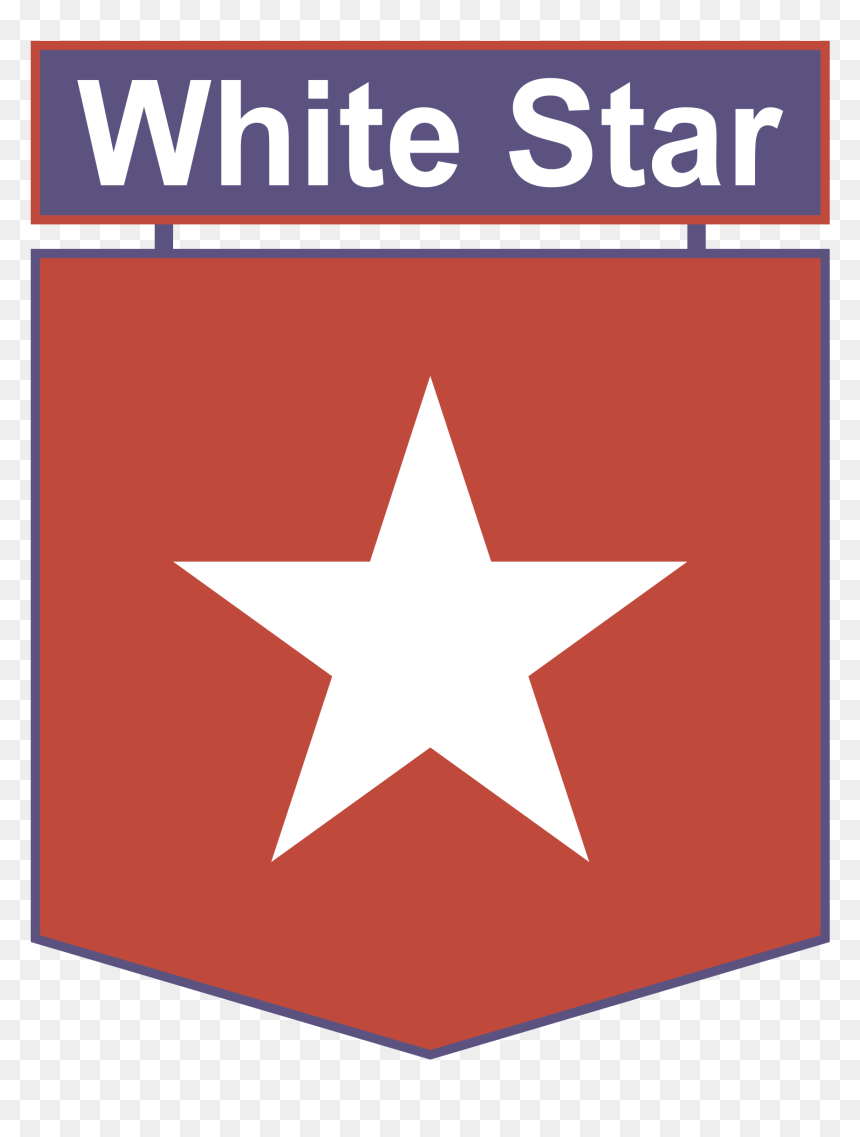 White Star Logo Png Transparent - White Star, Png Download - white star png