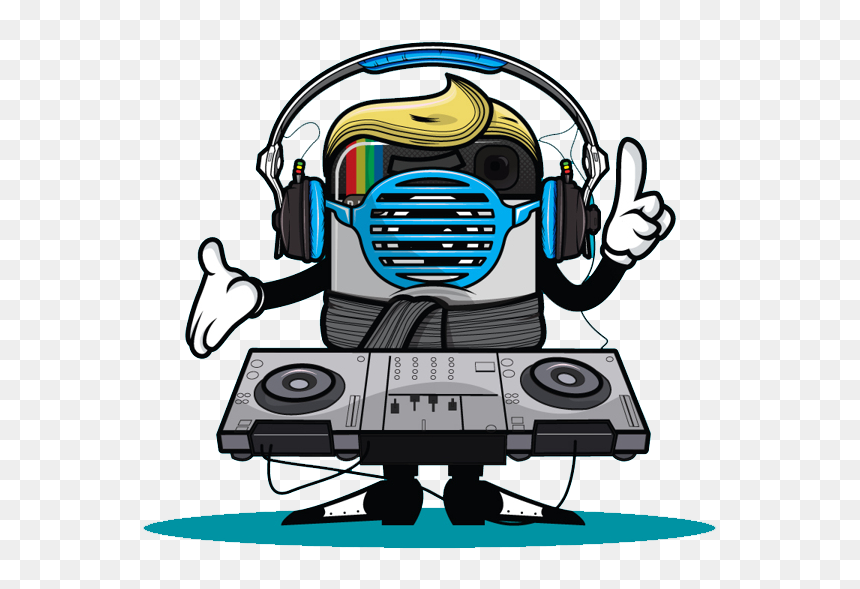 Dj Frankenstein Png Download - Cartoon Clipart Png Dj, Transparent Png - dj png