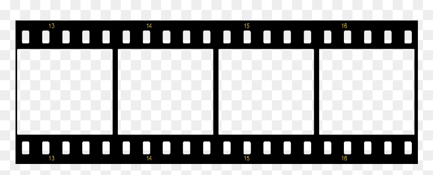 Camera Film Clipart - Filmstrip Clipart, HD Png Download - film png