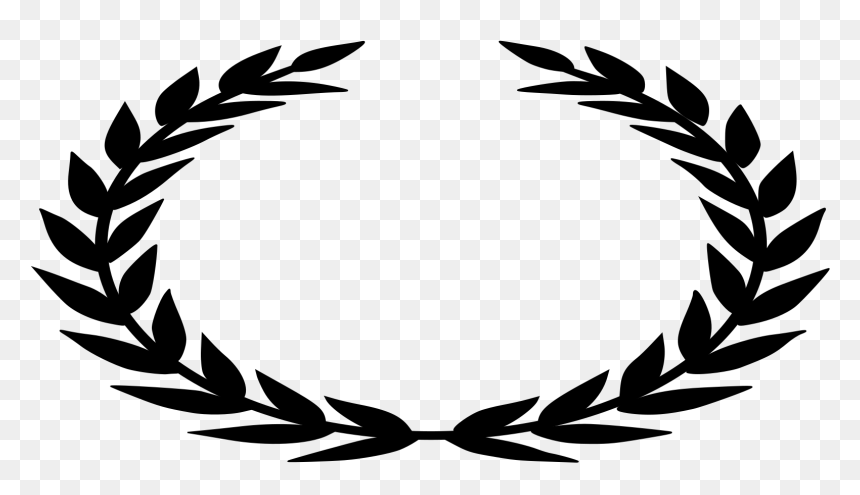 Olive Wreath, HD Png Download - black png