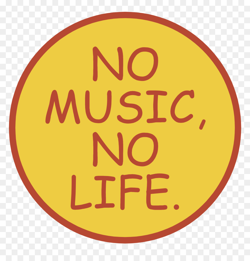 No Music No Life Logo Png Transparent - Circle, Png Download - no png