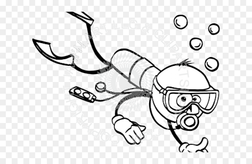 Scuba Diver Clipart Stick Figure - Stick Figure Scuba Diver, HD Png Download - stick figure png