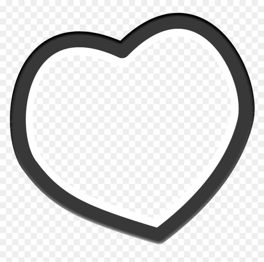Black Heart Clip Art Free - Heart, HD Png Download - gif png
