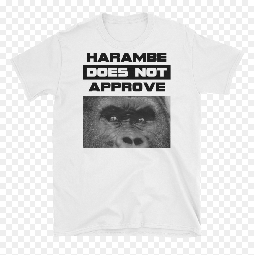 "harambe Does Not Approve - Macaque, HD Png Download - harambe png