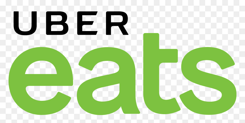 Uber Eats Logo Primary Black Matcha - New Uber Eats Logo, HD Png Download - uber logo png