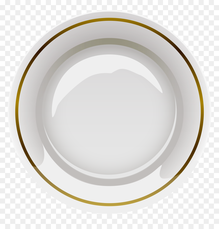 Elegant Plate Png Clipart - Circle, Transparent Png - plate png