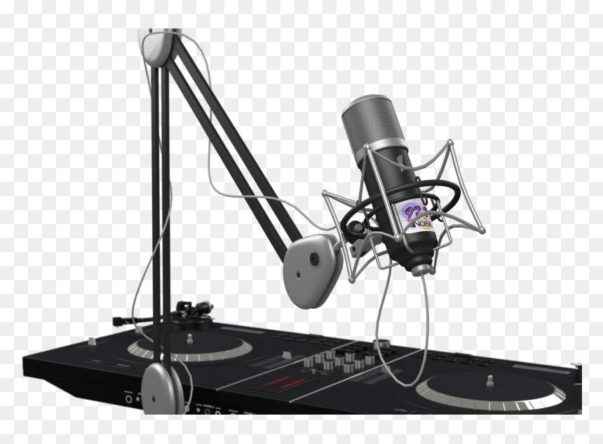 Mic And Mixer - Mixer Microphone Png, Transparent Png - mic png