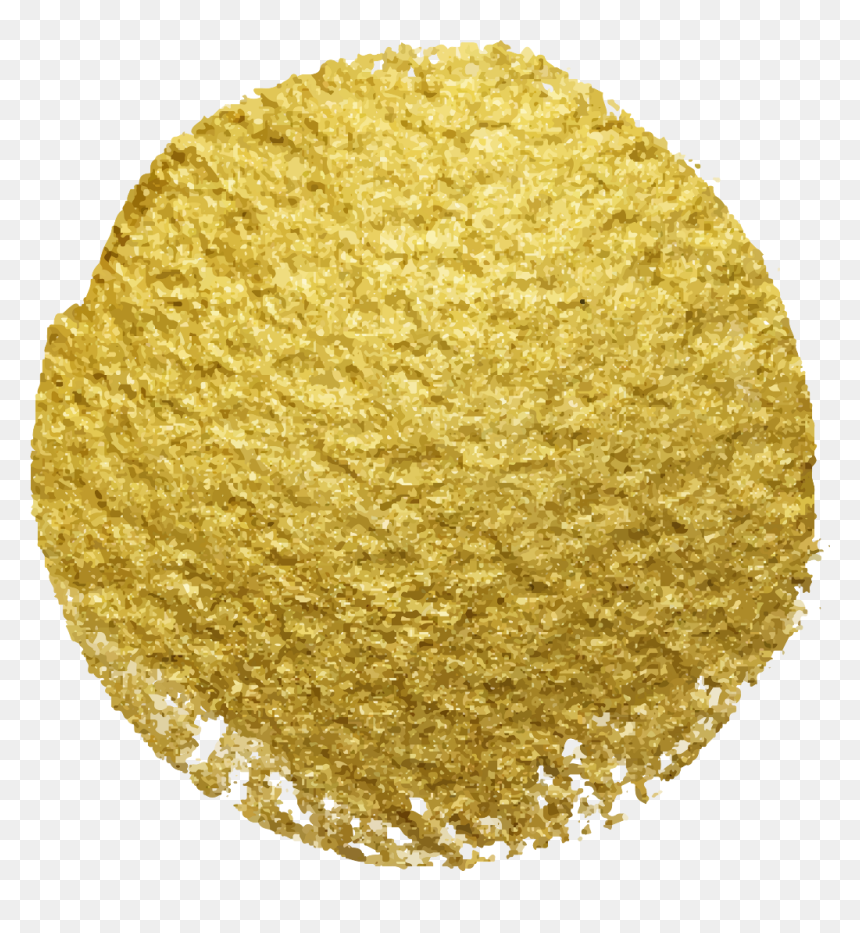 Gold Glitter Spots Png , Png Download - Golden Glitter Paint Png, Transparent Png - gold glitter png