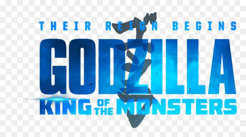 Godzilla King Of Monsters Logo, HD Png Download - godzilla png