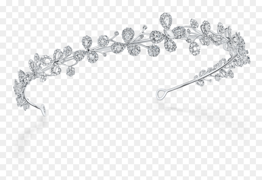Transparent Diamond Tiara Png - Necklace, Png Download - tiara png