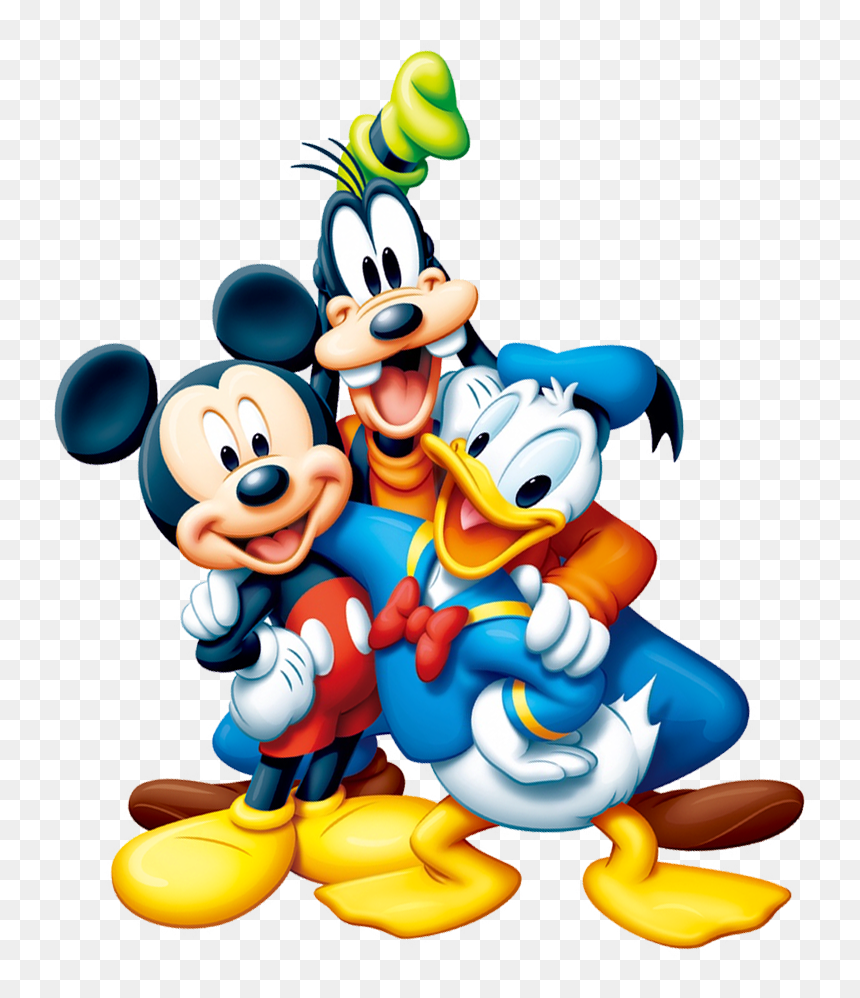 Mickey Mouse With Friends, HD Png Download - disney png