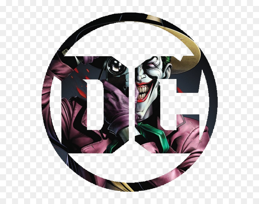 Dc Logo Harley Quinn, HD Png Download - joker png