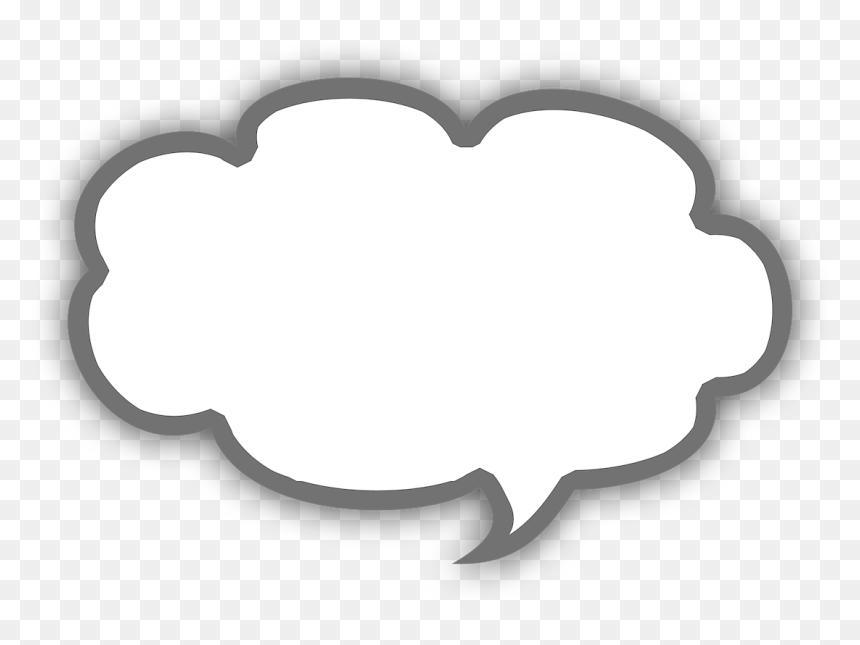 Circle, HD Png Download - text bubble png