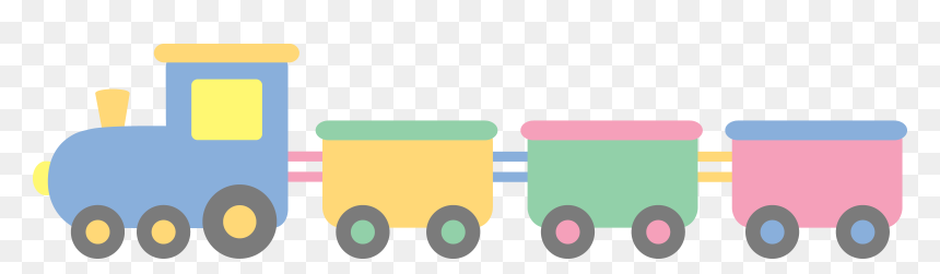 Cute Train Clipart Jpg Black And White Stock Train - Baby Toy Train Clipart, HD Png Download - train png