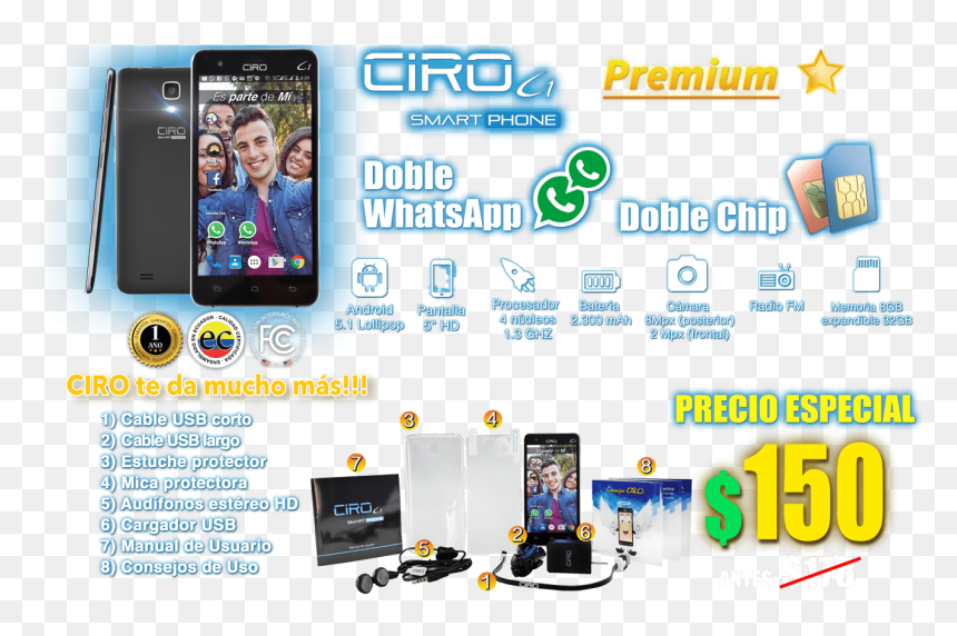 Parte 2 Min - Smartphone, HD Png Download - smartphone png