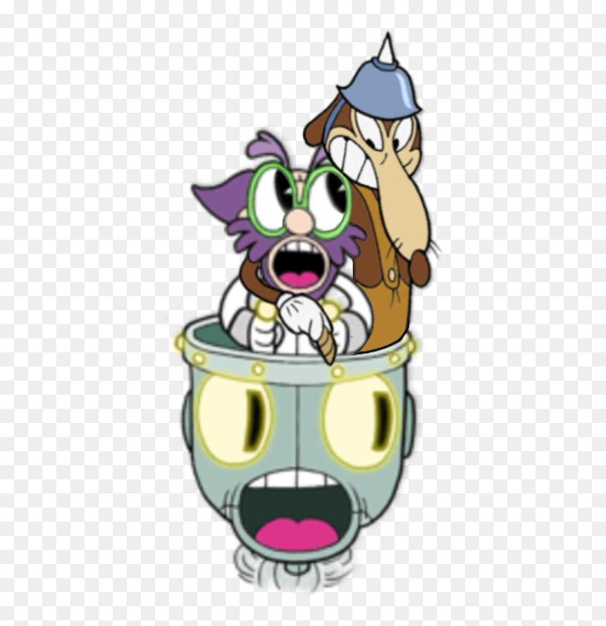 Transparent Lab Rat Png - Cuphead Dr Kahl's Robot, Png Download - cuphead png