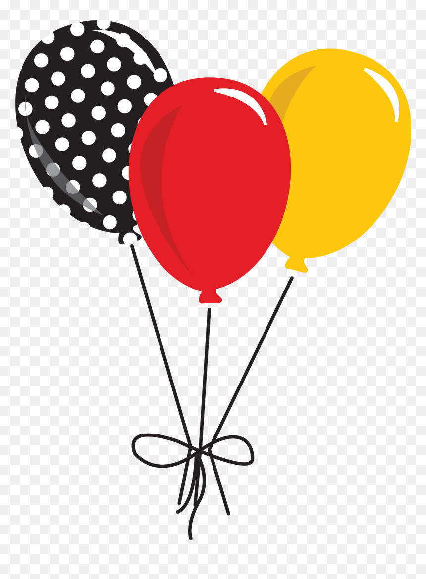 Minnie Mouse Mickey Mouse Balloon Clip Art - Minnie Mouse Balloons Png, Transparent Png - minnie mouse png