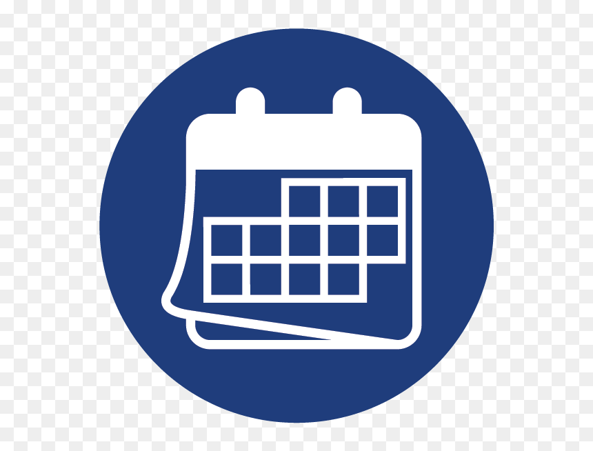 Calendar Icon Png Blue , Png Download - Calendar Icon Png, Transparent Png - calendar icon png