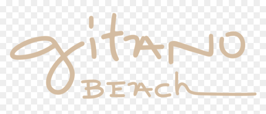 Gitano Beach-sand - Calligraphy, HD Png Download - sand png