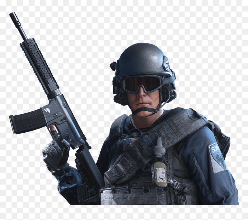 Battlefield Hardline Soldier Clip Arts, HD Png Download - soldier png