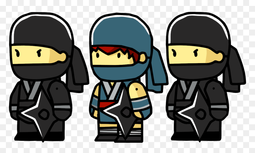Ninja - Scribblenauts Ninja Png, Transparent Png - ninja png