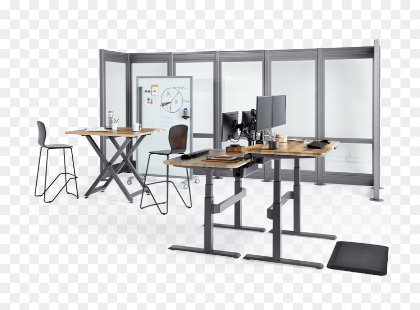 Last Image Banner - Office Desk Module Png, Transparent Png - desk png