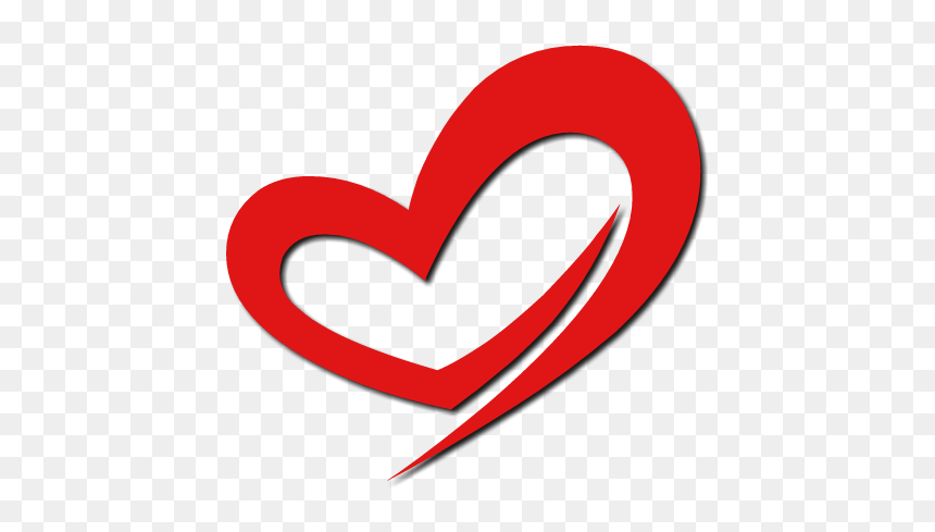 New Heart Png For Editing, Transparent Png - red heart png