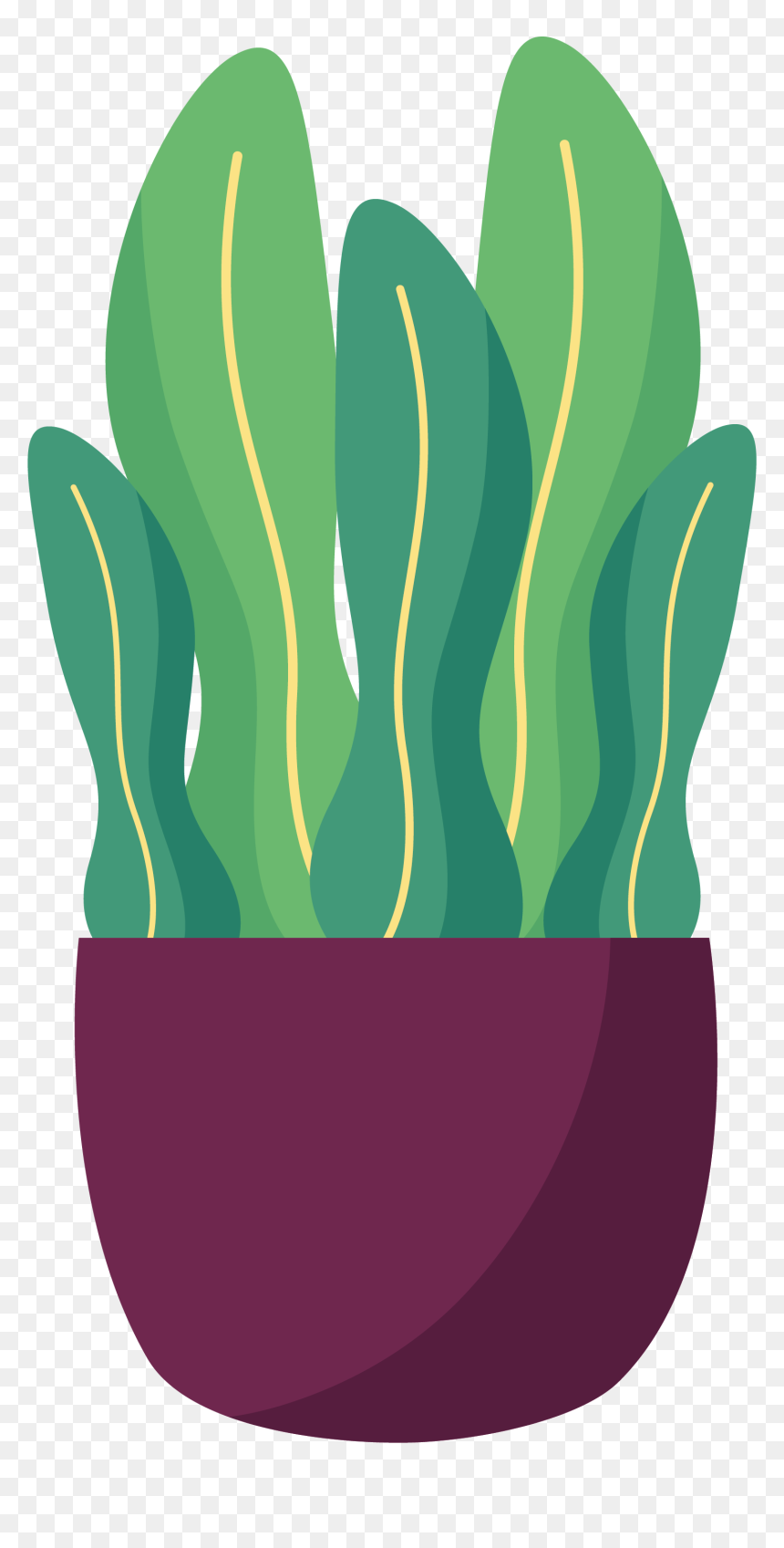 Decorative Plant Png - Illustration, Transparent Png - decorative line png