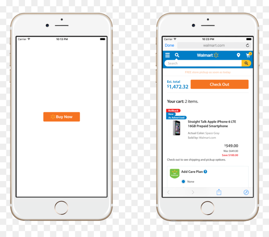 Add Walmart Buynow Button To Your Application - Iphone, HD Png Download - welcome png
