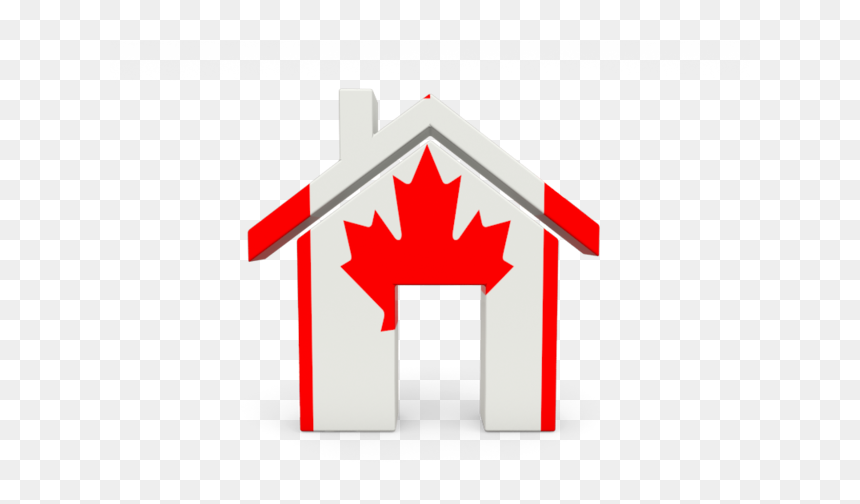 Download Flag Icon Of Canada At Png Format - Home Icon Canada Flag, Transparent Png - home icon png